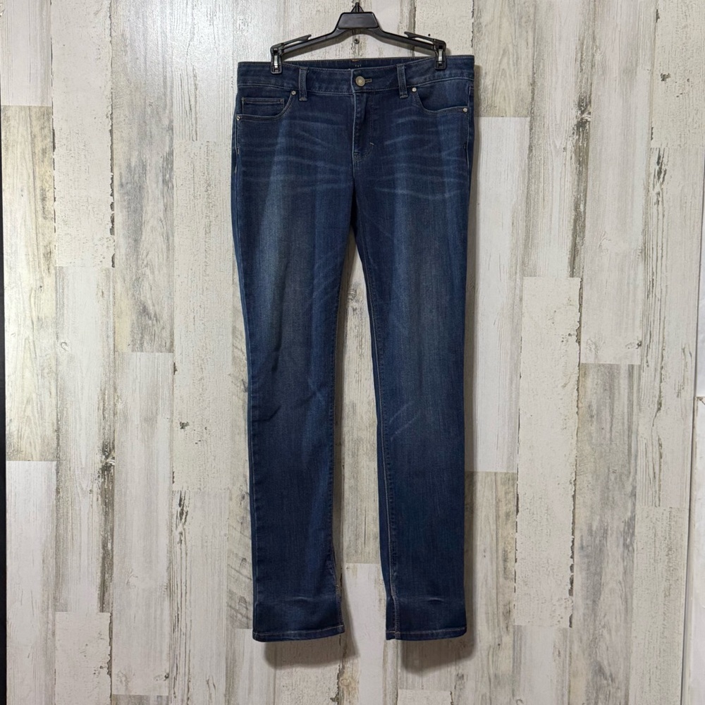 White House Black Market Dark Blue The Slim Jeans - Picture 5 of 16